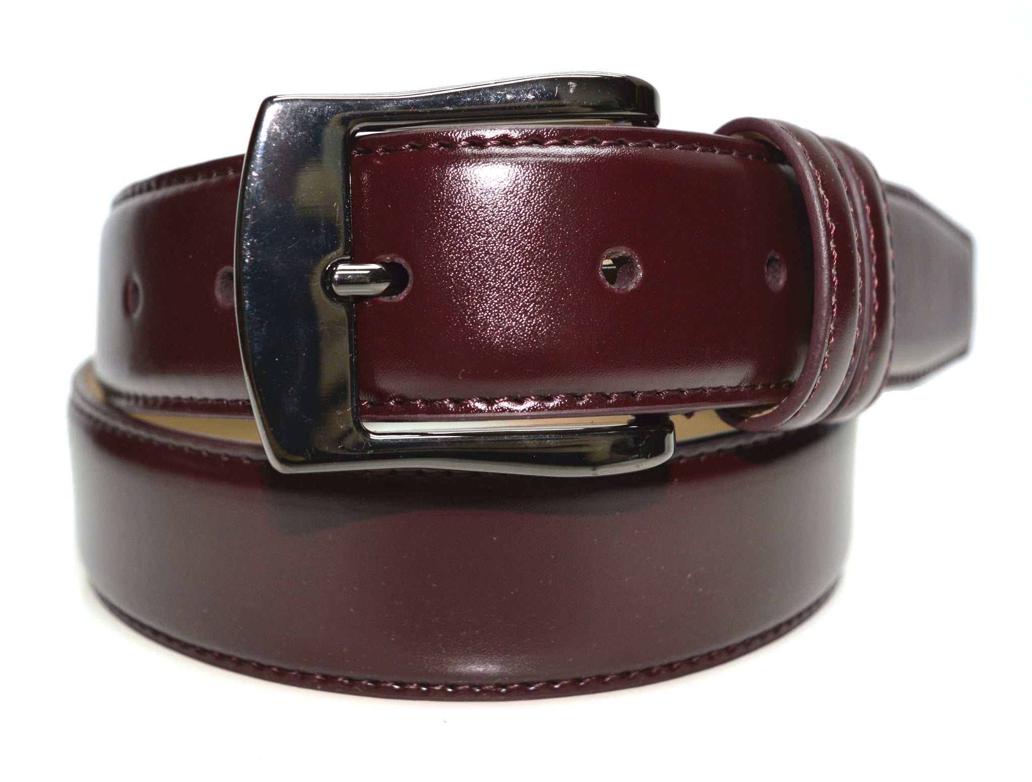 35 mm Black Cordovan Belt