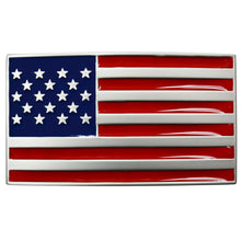 FL Men's USA Flag Plaque Buckle fits 1.5" belt